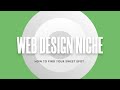 Web Design Niche  - How to Find Your Web Design Agency Sweet Spot [FREE WORKSHEET]