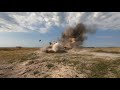 Apache Helicopter Target Camera - Rockets and 30 mm autocannon vs. Peugeot