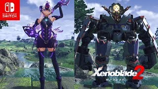 【ゼノブレイド2】T-elos Re:(テロス)とハナバスターの待機モーション集【1080p】