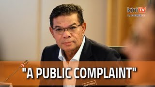 Saifuddin defends Swatch raids, says there were public complaints