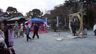 大阪城　豊国神社　「茅の輪くぐり」 2012/01/01