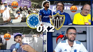 REAÇÕES DOS CRUZEIRENSES '' GABIGOL SEU JUVENIL '' REVOLTADOS -FOI EXPULSO- CRUZEIRO 0X2 ATLÉTICO MG