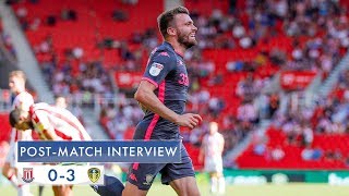 Post-match Interview | Stuart Dallas | Stoke City 0-3 Leeds United