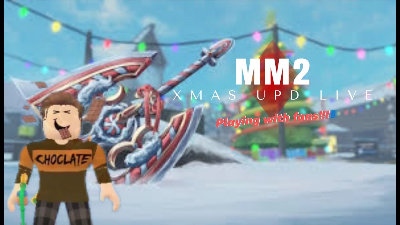 Mm2 Christmas Update Youtube