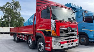 12 ล้อกระบะคอกเตี้ย Hino S700 สนใจสั่งได้จ้า - รถบรรทุก