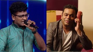 AR Rahman Request to Ajay Krishna Sing Like Udit Narayanan