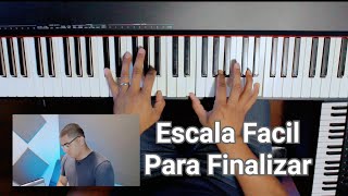 Escala Facil Para Finalizar (Tutorial Para Piano)