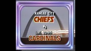 1986-11-23 Kansas City Chiefs vs St  Louis Cardinals