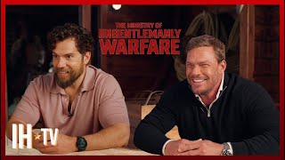 Henry Cavill & Alan Ritchson Interview - The Ministry of Ungentlemanly Warfare (