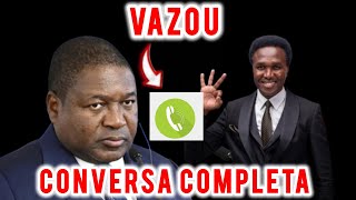 ÚLTIMA HORA: Vazou a CONVERSA COMPLETA entre VENÂNCIO MONDLANE e FELIPE NYUSI!