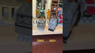 Lego Star Wars Gonk Droid comparison! 2003 vs 2021 #shorts
