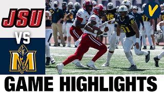 #10 Jacksonville State vs #17 Murray State Highlights | FCS 2021 Spring College Football Highlights