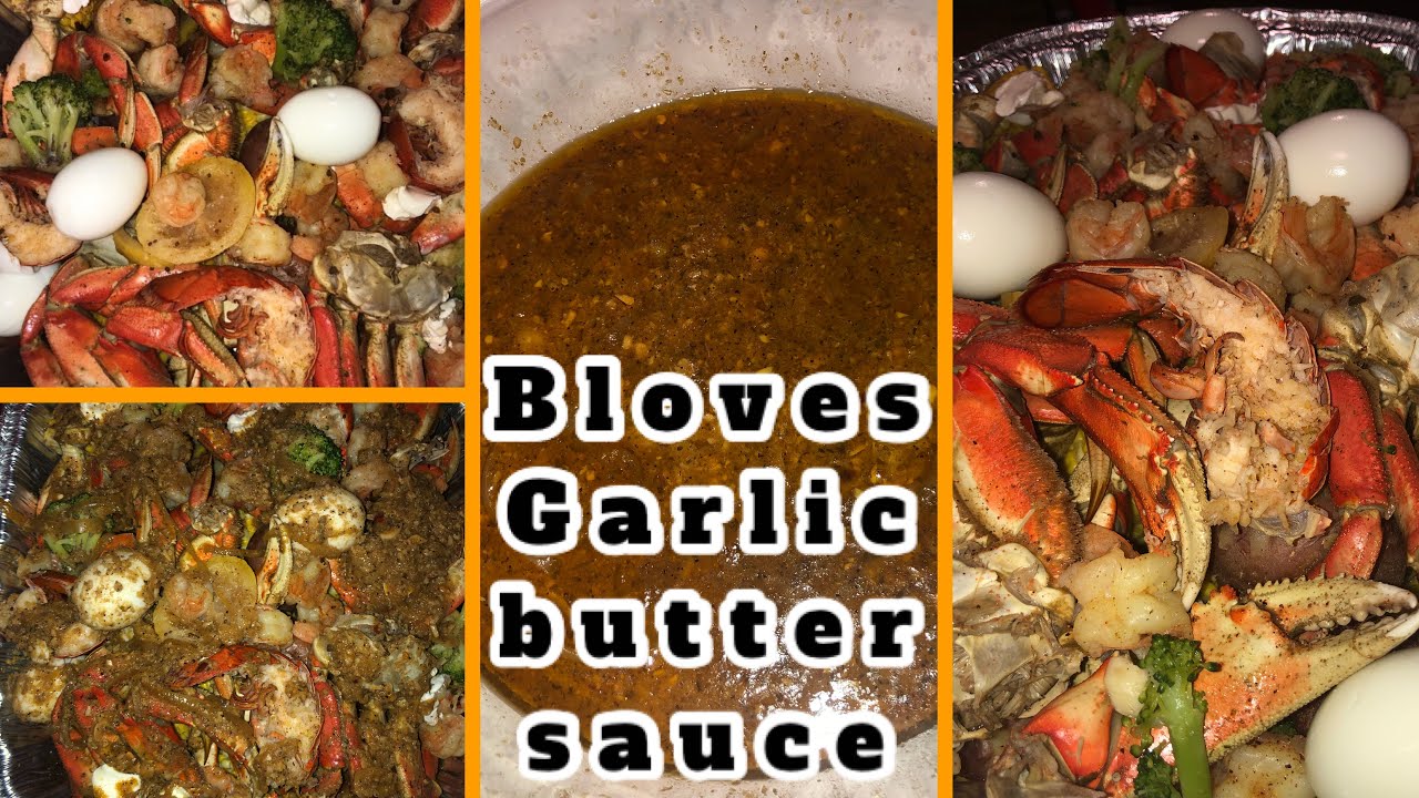 BLOVES GARLIC BUTTER SAUCE | SEAFOOD BOIL RECIPE W/LOBSTER TAILS ...