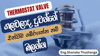 Thermostat Valve Sinhala | Sinhala Automobile | 2024 | Engine Heat Sinhala | Sri Lanka | Car 2024