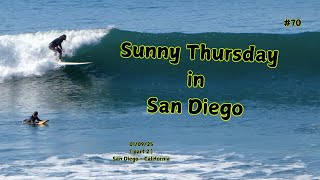 Surf Glide at Tourmaline ( part 2 ) - PB / San Diego - California 01/09/25  [ Long Life #70 ]