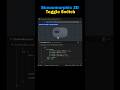 3D Elastic Toggle Switch 🔥 Pure HTML CSS Animation (Skeuomorphic UI)
