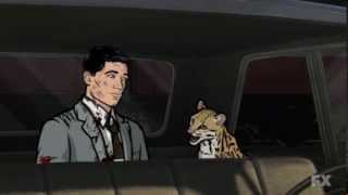 Archer and Babou the Ocelot