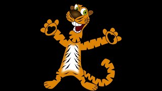 Python Turtle Graphics - 26 || Tiger || Art by Code #shorts