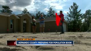 Hernando County preparing for rapid growth as 10,000 new homes are permitted to be built