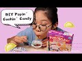 Popin' Cookin' DIY candy  Ramen, dumplings and mango pudding | SugarB Crafting