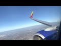 southwest boeing 737 800 landing orange county john wayne airport ksna