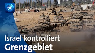 Militär im Gazastreifen: Israel meldet Kontrolle über Korridor zu Ägypten