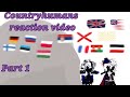 Countryhumans react to... / Reaction video / English /