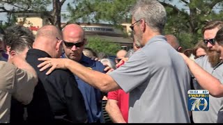 Prayer vigil held for Denham Springs officer