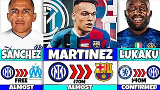 INTER Milan Transfers Summer 2022 - Lukaku, Martinez, Sanchez, Vidal