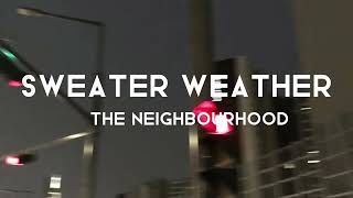 The neigthbourhood - Sweater weather (speed up+lyrics) (10 Hour)