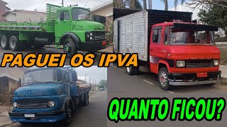 I PAID THE IPVA FOR MY 3 TRUCKS, HOW MUCH DID I SPEND? (RAPHAEL 94)