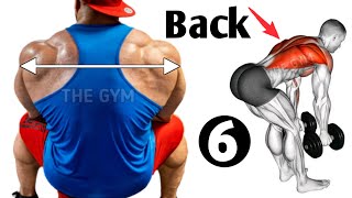 6 Effective Bigger Back Exercise At Gym - Back Workout
