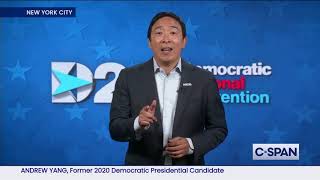 Andrew Yang remarks at 2020 Democratic National Convention