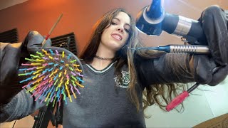 ASMR CHAOTIC Fast Paced Ear Cleaning \u0026 Scalp Check 👂⚡💆 - MEGA TINGLES