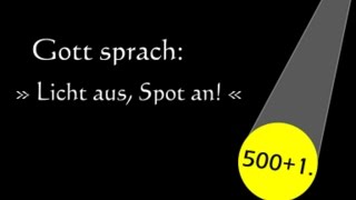 Gott sprach: Licht aus, Spot an! - Patronatsfest der KSG Potsdam