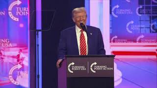 Turning Point USA Donald Trump full speech: The 'golden age of America' begins now, says Trump