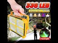 20000mAh Rechargeable Solar Flood Light