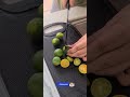 Asmr Slicing Calamansi #shorts #youtubeshorts #calamansi #plants #vegetables #fresh #fyp #satisfying