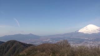 暖かかった金時山（2017年3月5日）