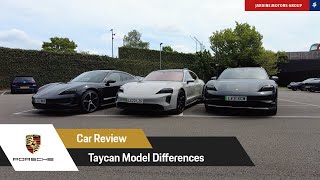 Porsche Taycan Model Differences | Car Review| Jardine Motors Group