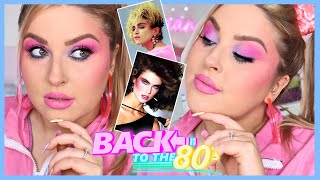 *decades series* 1980s makeup tutorial 🔮 vibrant iconic blush, eyes & lips!