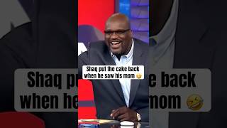 Shaq S Mom Caught Him Sneaking A Bite