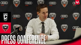 Troy Lesesne Post-Match Press Conference | Columbus Crew vs. D.C. United | MLS 2024