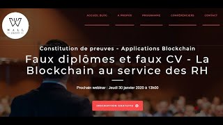 Faux diplômes et faux CV | La Blockchain au service des RH