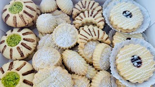 هفت نوع کلچه های خوشمزه را با کمترین مواد برای سفره عید تان آماده کنید Easy cookies Recipe for Eid