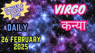 Virgo | Daily Love Tarot Reading | 26 February 2025 | Hindi