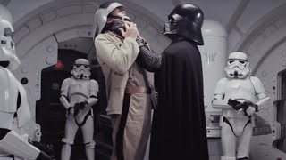 Darth Vader Chokes A Rebel - Star Wars A New Hope