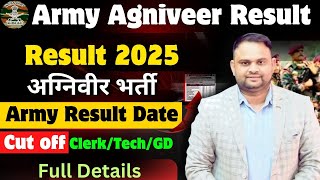 Army Result Date 2024 Army Result Kub Ayega Army Agniveer GD Cut off  Army Agniveer Tech Cut off