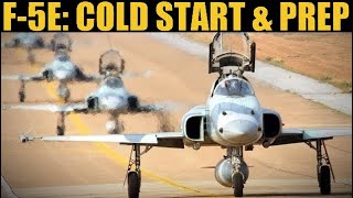 F-5E Tiger II: Cold Start, RWR, Basic Radar & Flight Prep Tutorial | DCS WORLD