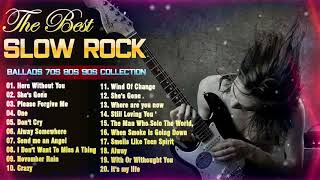 Scorpions, Guns N' Roses, U2, Bon Jovi, Aerosmith, Nirvana - Slow Rock Ballads Collections